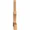 Ekena Millwork Davenport Timber Gable Bracket, Western Red Cedar, 84"W x 42"H x 3 1/2"D x 5 1/2"F, 12/12 Pitch GBW084X42X0406DAV00SWR - alternate 3